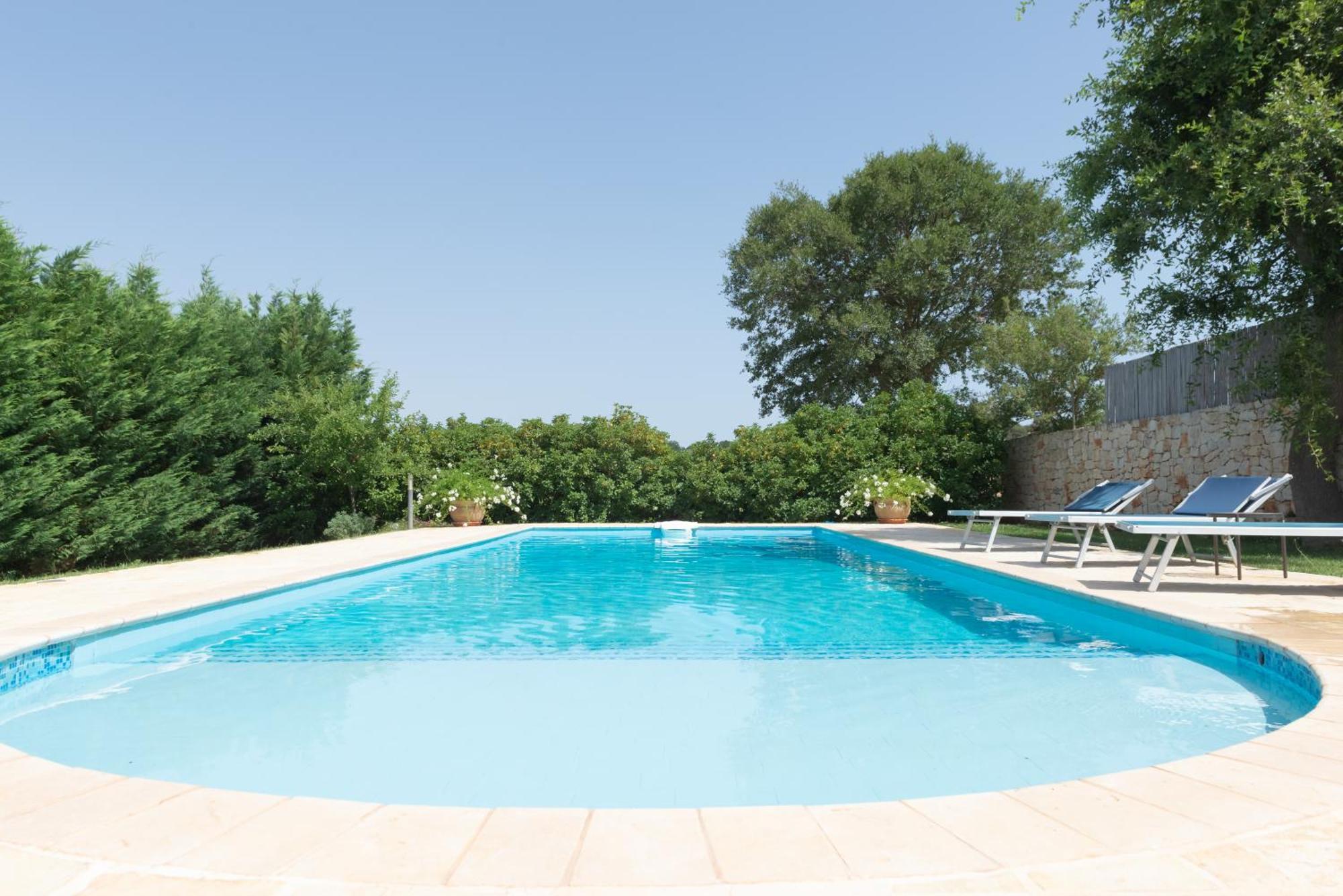 チステルニーノ Trullo Filippo With Exclusive Poolヴィラ エクステリア 写真