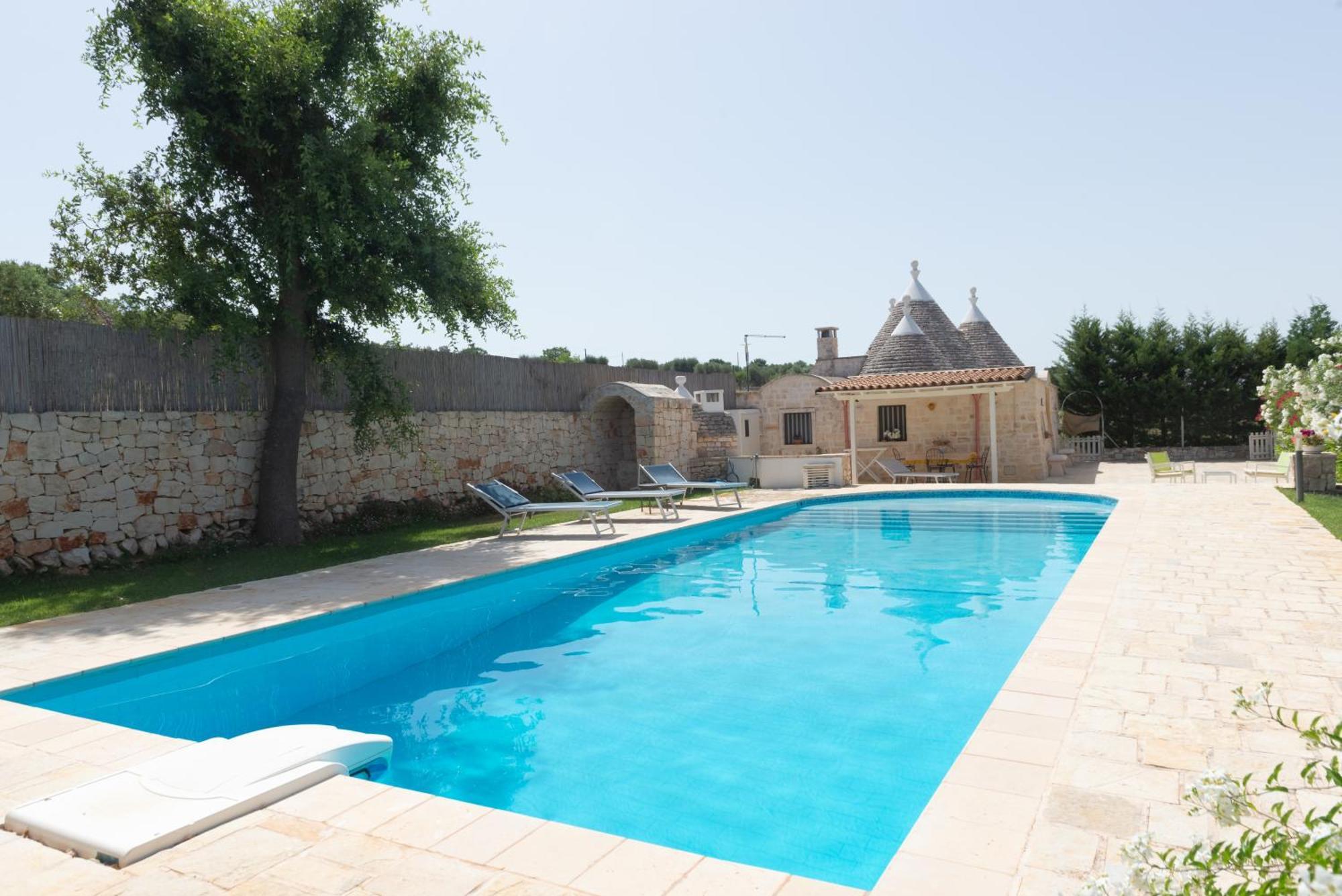チステルニーノ Trullo Filippo With Exclusive Poolヴィラ エクステリア 写真