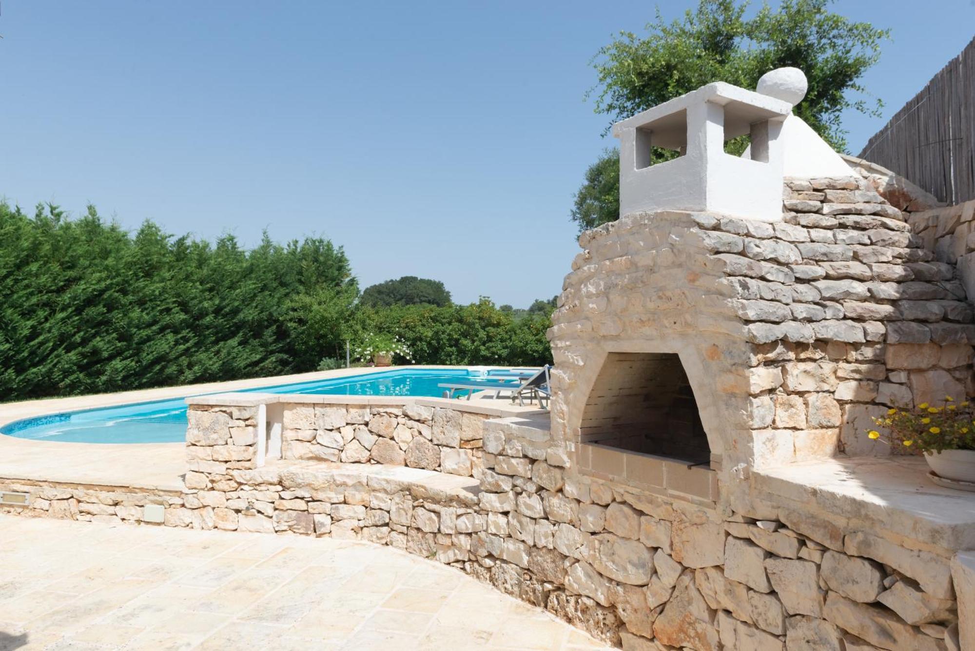チステルニーノ Trullo Filippo With Exclusive Poolヴィラ エクステリア 写真